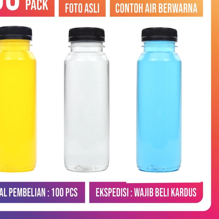 Botol Kale 250ML / Botol Plastik Kale 250 ML / Tebal Murah Reguler / Botol 250ML