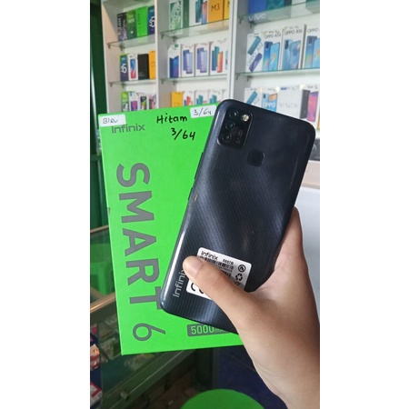 Infinix Smart 6 Ram 3 GB / 64 GB Garansi