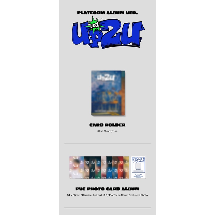 TO1 - 4th Mini Album UP2U (Platform, Photobook)