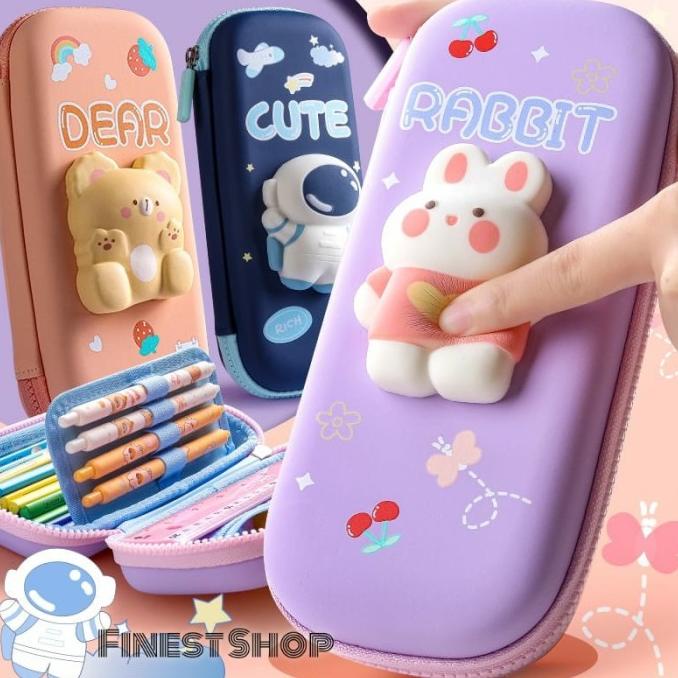 

Kotak Pensil Squishy 3D Pencil Case Boneka Tempat Alat Tulis Sekolah