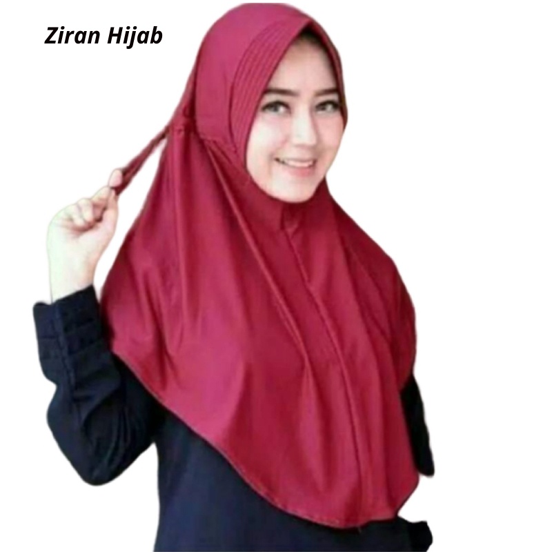 jilbab serut polos jokowi obral murah cuci gudang
