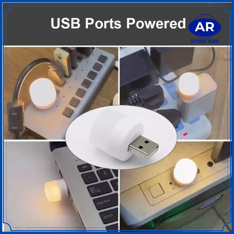 AR-LAMPU LED USB MINI / LAMPU BELAJAR / LAMPU TIDUR USB MINI