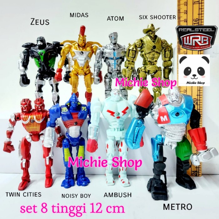Figure Real Steel 8pcs
