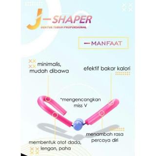 IKILOSHOP J Shaper Alat Olahraga Latihan Otot Lengan Kaki Paha Tangan Fitness Gym