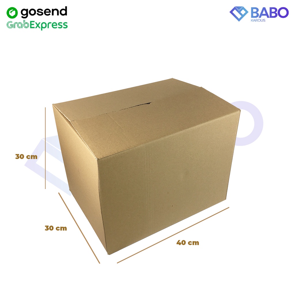 

Kardus Besar - Pindahan - Jumbo - Box - Karton - Aksesoris - Kotak - Dus Packing - Packaging - Mirip Kardus Aqua 600 ml Uk 40 x 30 x 30 cm Baru (Kardus 40 x 30 x 30 cm)