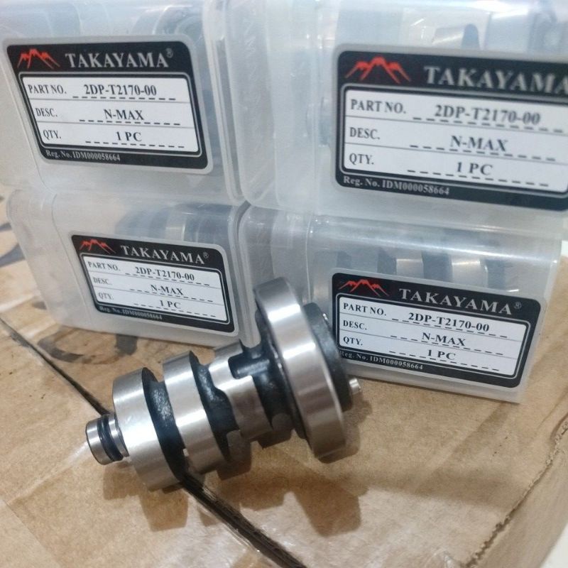 camshaft noken as 2DP nmax, aerox, lexi Takayama TKYM