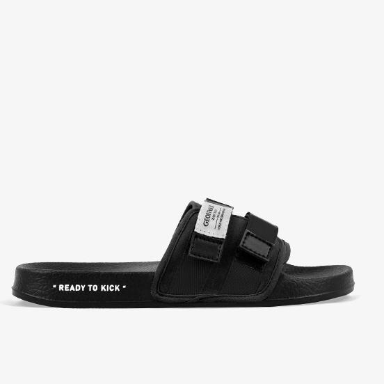 Geoff Max Official - Freddo Black | Slippers | Sandal Pria - 42