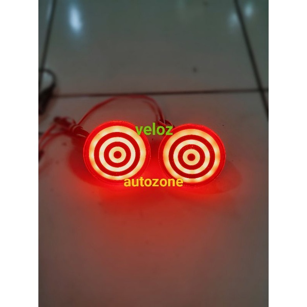 reflektor lampu led bumper belakang all new avanza veloz grand new avanza veloz reflektor led