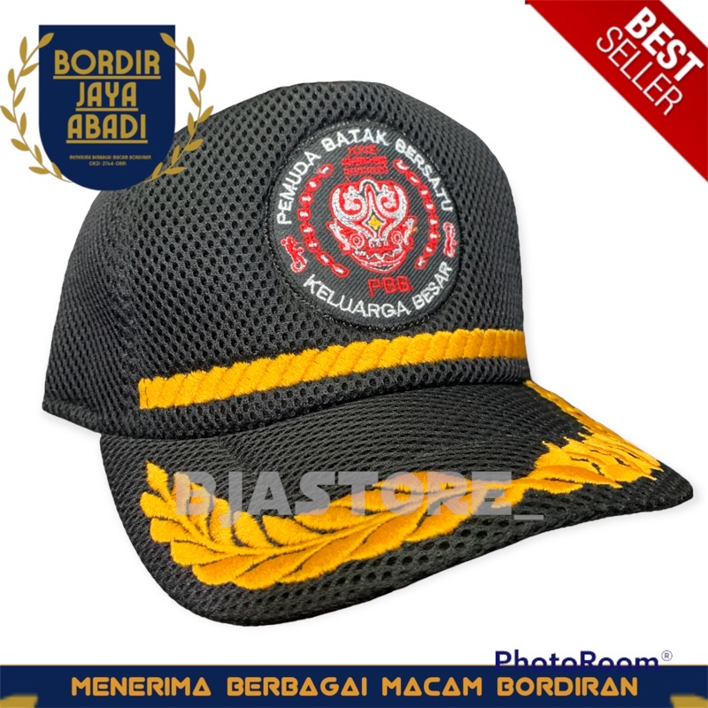 Topi PBB Pemuda Batak Bersatu - Free Bordir Nama