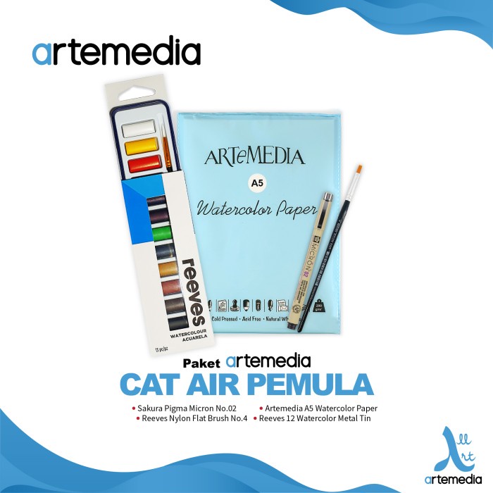 

Paket Artemedia Cat Air Pemula