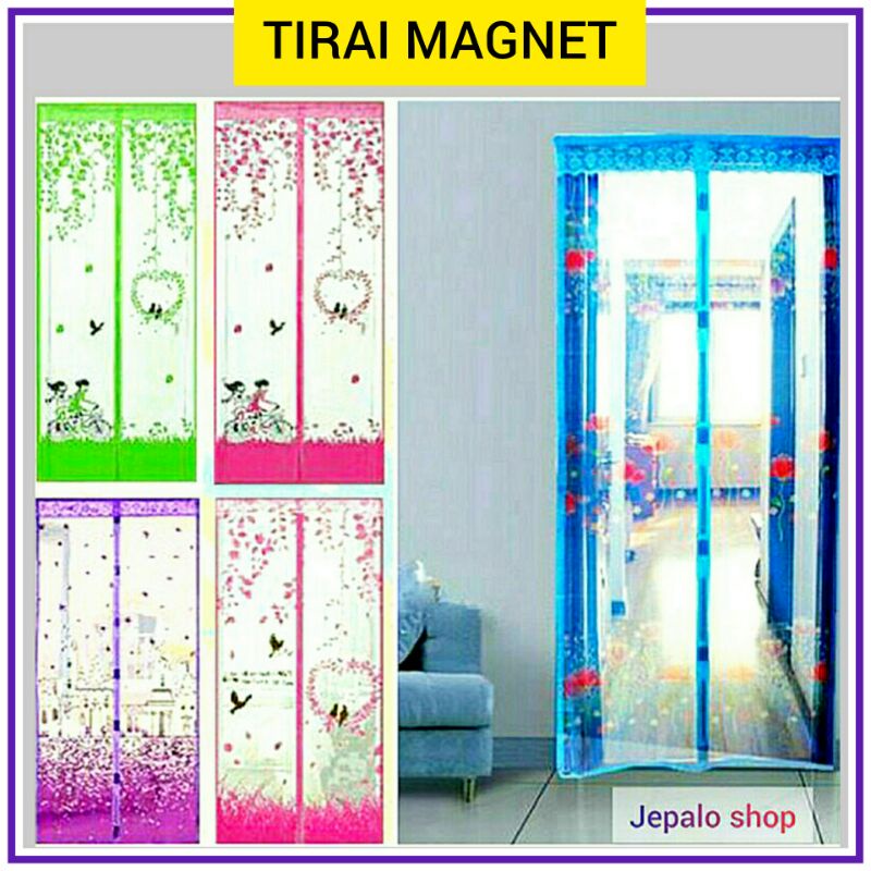 TIRAI MAGNET / GORDEN PINTU KAMAR JENDELA ANTI NYAMUK