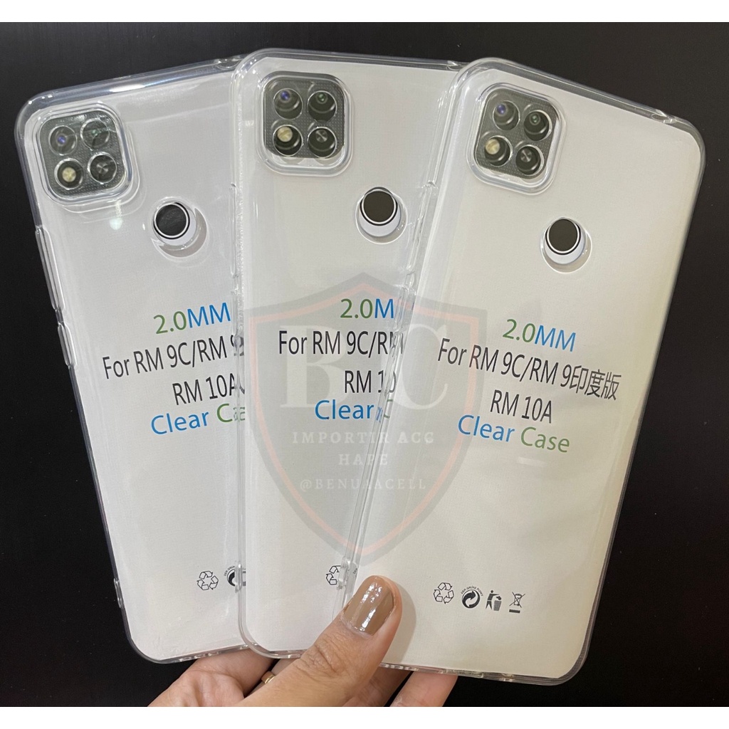 CASE REDMI 9C - SOFTCASE CLEAR HD PREMIUM XIAOMI REDMI 9C - BC