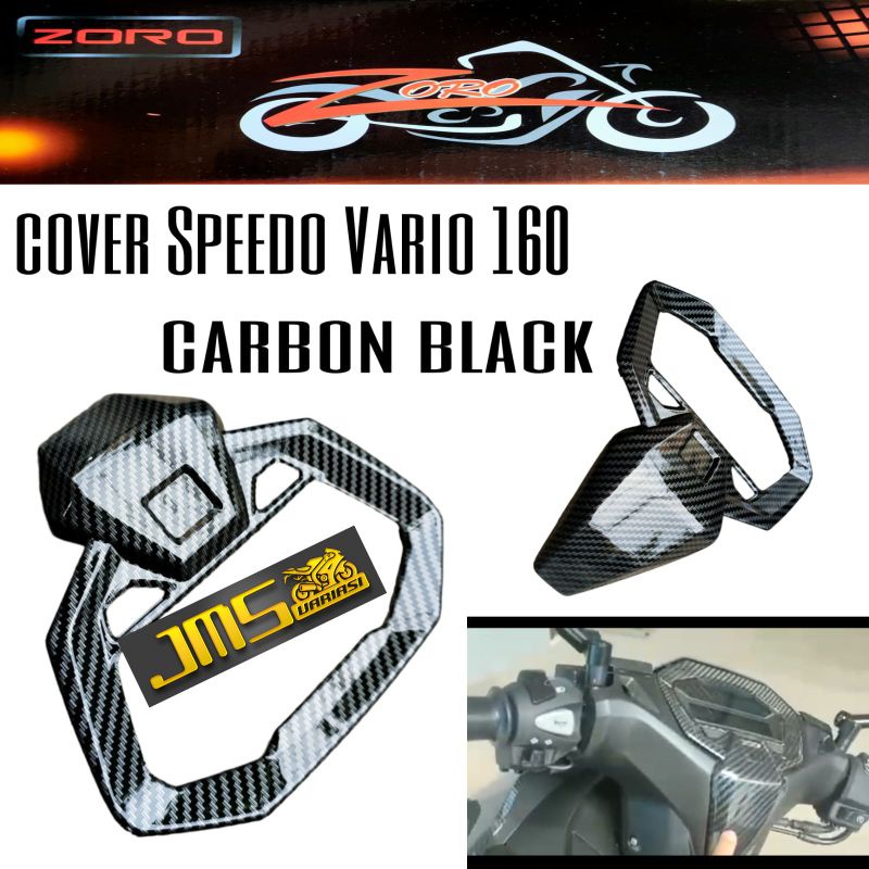 cover speedo meter carbon vario160 zoro