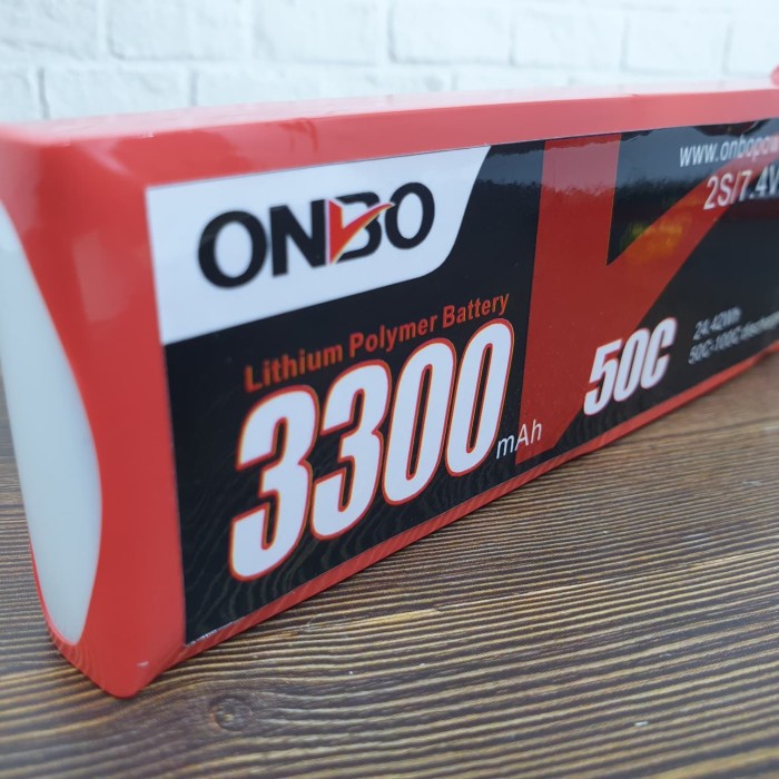 Lipo Battery 2s 7.4v 3300mah 50-100c Onbo Power