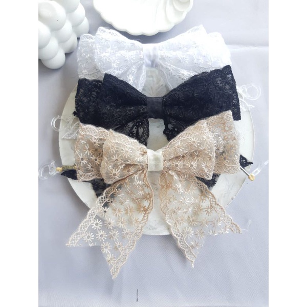 konektor masker pita  renda / konektor masker shabby / konektor masker viral