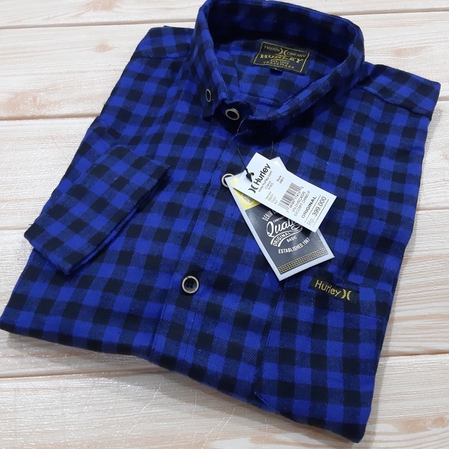 Kemeja Flanel Pria Kualitas Premium Lengan Panjang Unisex Exklusif 2022 (Murah) Fashion Pria-FPS11