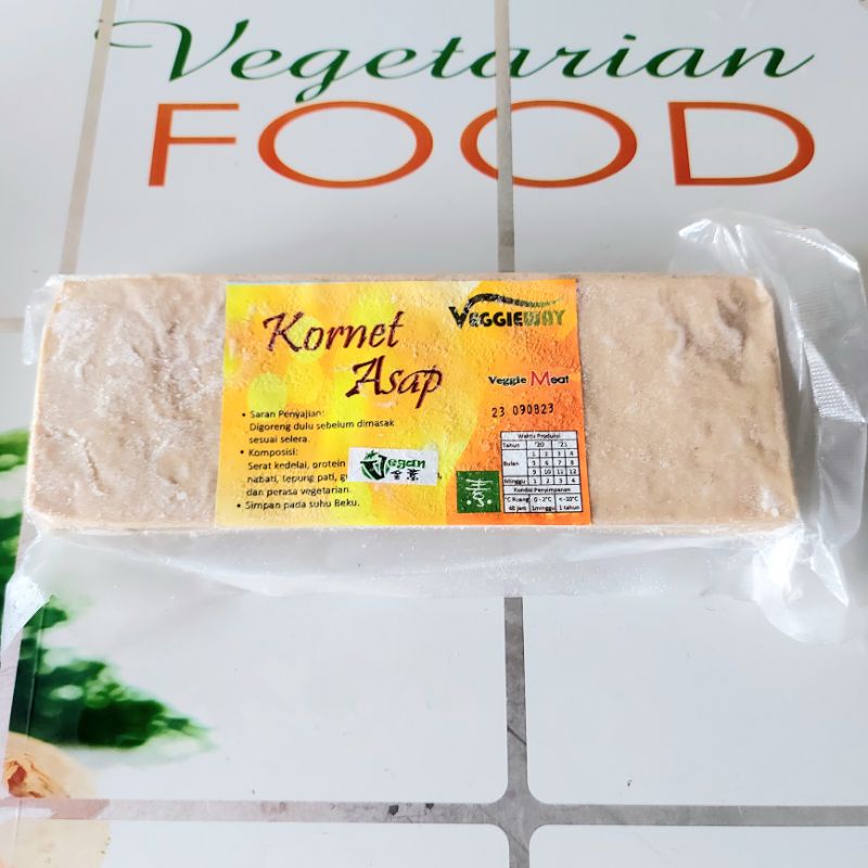 

HAM/ KORNET ASAP, 500g,(FROZEN FOOD), HALAL, PALNT BASED, VEGGIE WAY
