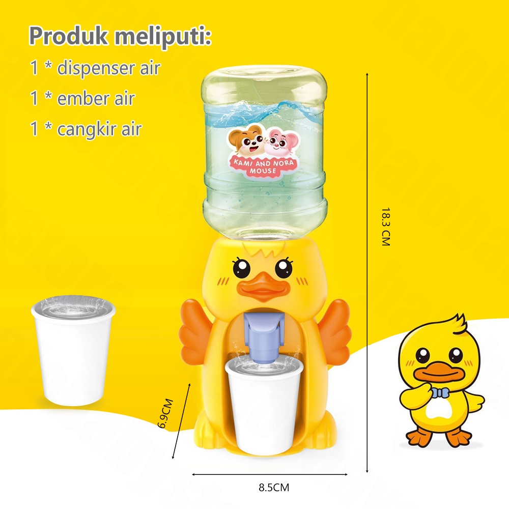 Halo Baby Mainan Anak Dispenser Mini /Mainan Mesin Air Minum portable anak /Mini Water