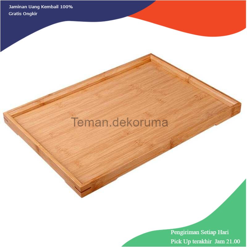 TD - PR NLSLASI Tatakan Teh China Bamboo Tea Tray - NL30