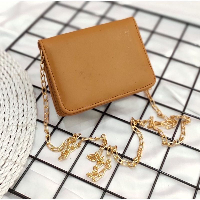limited dompet mini sling bag mini dompet kartu dompet tali rantai