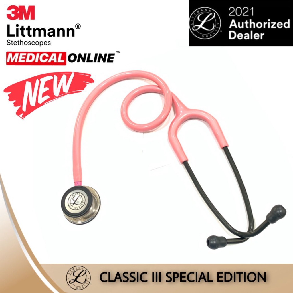 3M STETOSKOP LITTMANN CLASSIC III PEARL PINK CHAMPAGNE MIRROR 5962 LITMAN LITTMAN LITMANN