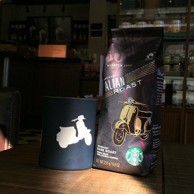 

Kopi Arabika Starbucks Coffee Italian Roast 250gr Biji Kopi Premium