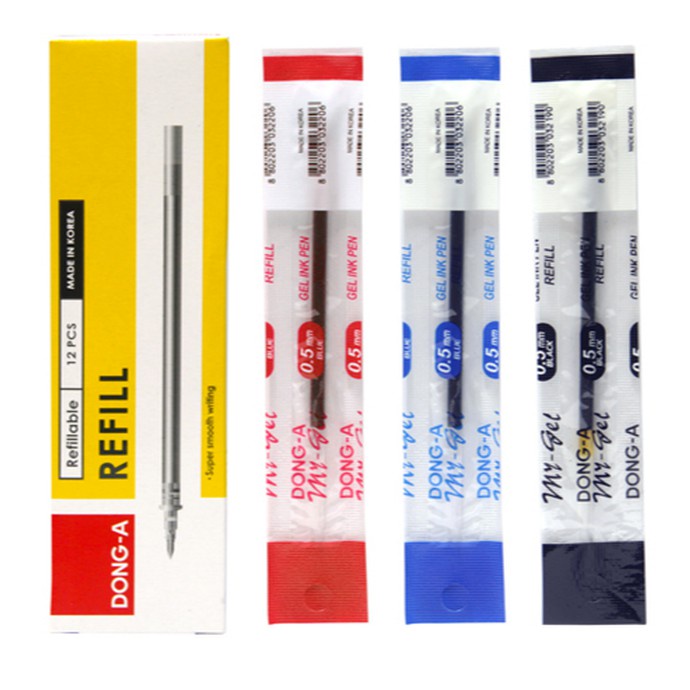 Isi Ulang Refill Pulpen Pen Gel My Gel Dong A Korea