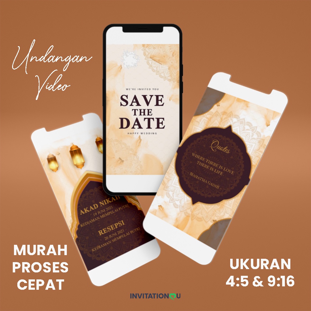 UNDANGAN PERNIKAHAN DIGITAL UNDANGAN PERNIKAHAN ONLINE VIDEO UNDANGAN PERNIKAHAN ISLAMIC 5