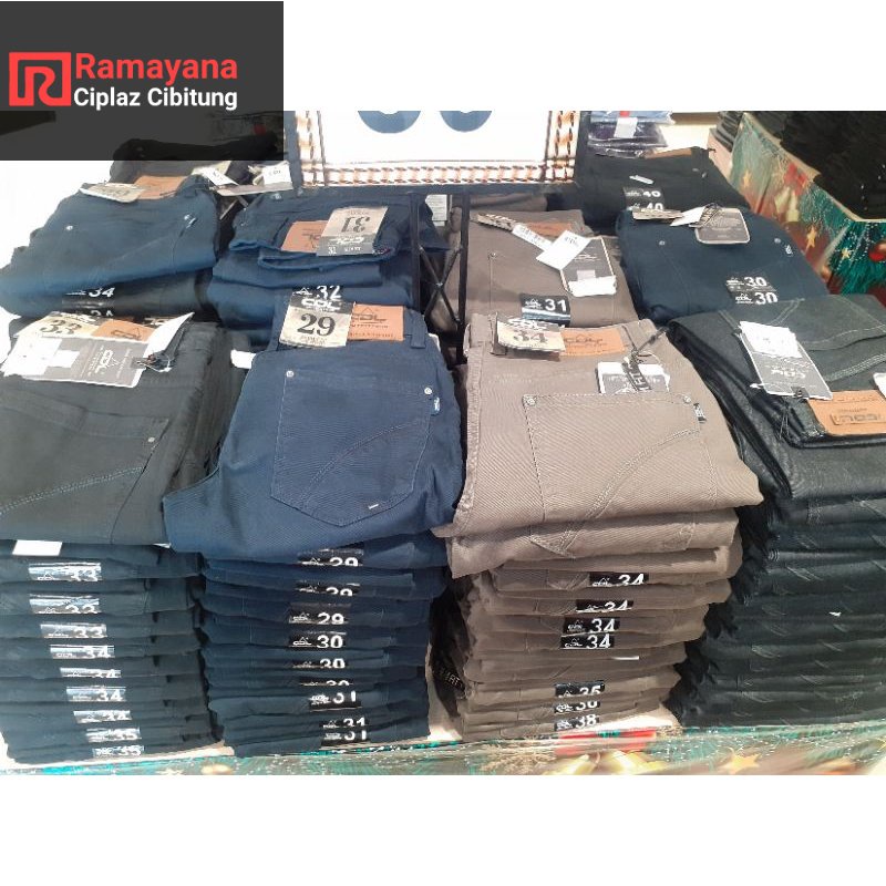 CELANA JEANS PRIA CARDINAL/CDL ORIGINAL