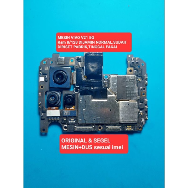MESIN VIVO V21 5G Ram 8/128 DIJAMIN NORMAL SUDAH DIRISET PABRIK
