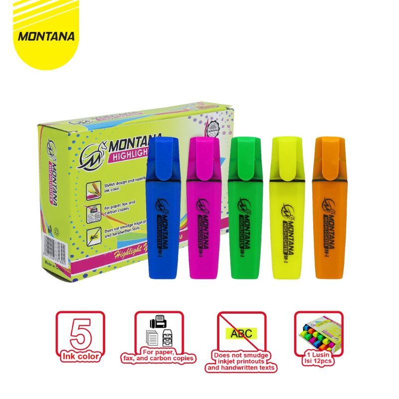 Stabilo MONTANA Highlighter SH -1 /Stabilo Montana 1 PCS