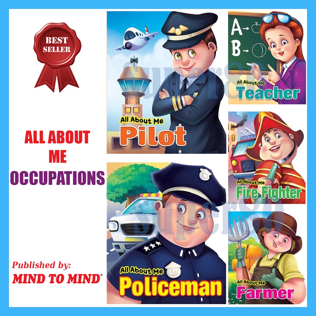 English Story Book All About Me Occupations Mind To Mind Buku Cerita Anak Bahasa Inggris