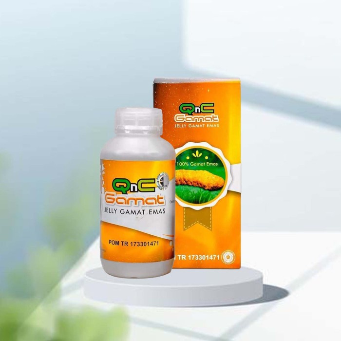 Qnc Jelly Gamat Original 100% Bukan Jelly Gamat Gold G / Luxor