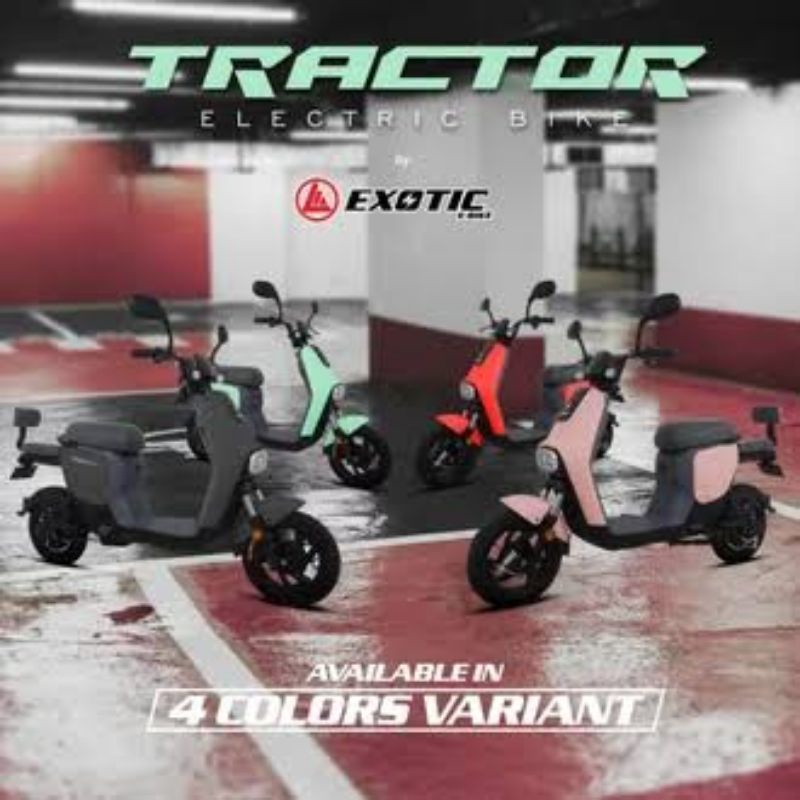 Sepeda Listrik Elektrik Exotic Tractor by Pacific