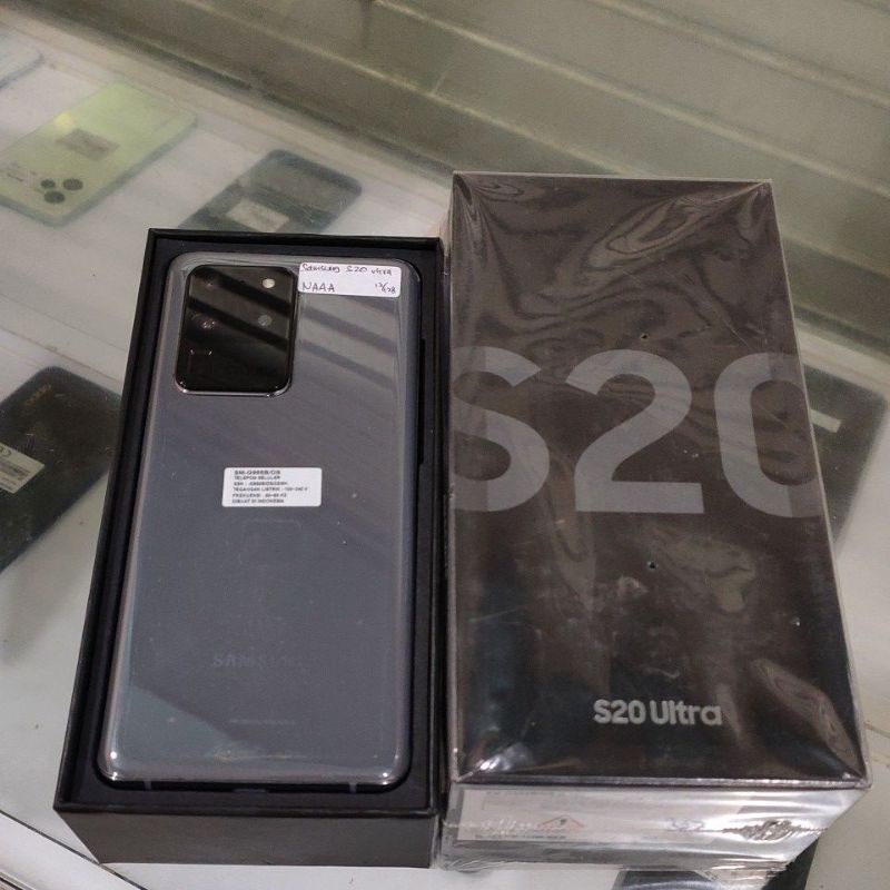 SAMSUNG S20 ULTRA  12/128 SEIN SECOND FULLSET ORIGINAL MULUS NO MINUS