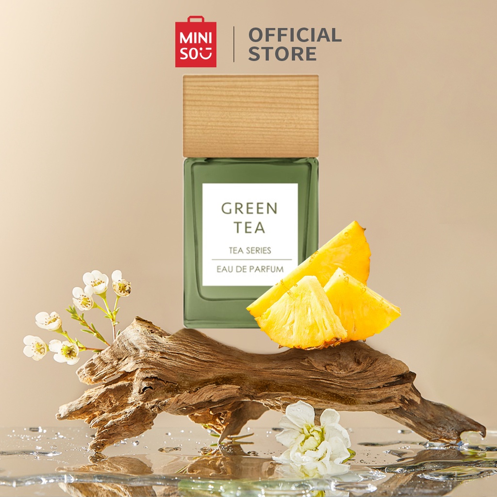 Miniso Parfum Wanita EDP TEA SERIES EAU DE PARFUM 50mL Greentea White Tea / Farfum Wanita Tahan Lama