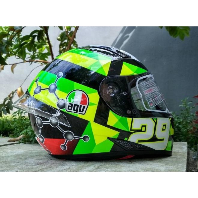 Helm Kbc Decal Iannone 2017 Plus Spoiler Model Pista