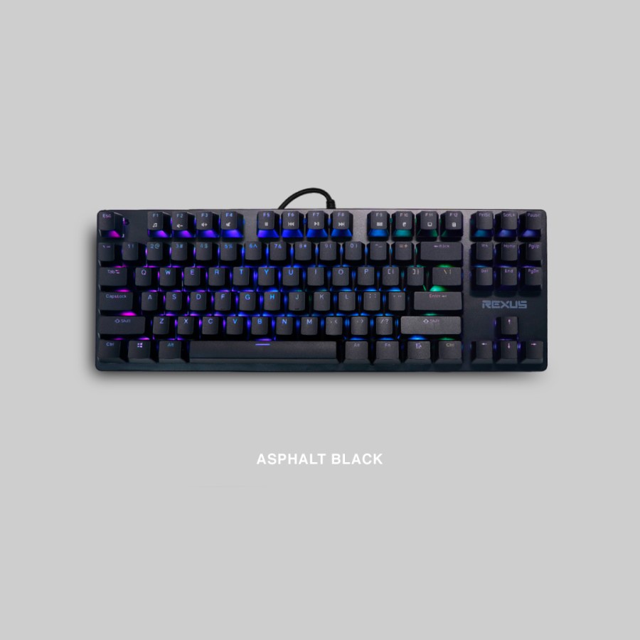 Keyboard Gaming Rexus Mecha Legionare MX9 TKL RGB BLACK - Rexus MX9