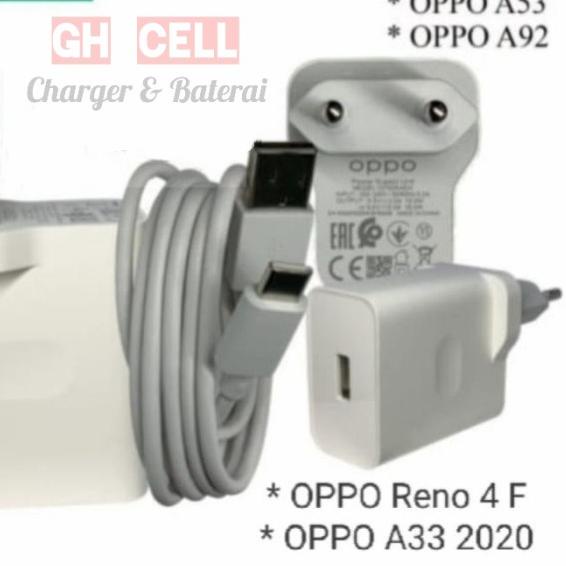 Charger OPPO A54 Reno4 F Reno 4F Fast Charging 18W TYPE-C Original