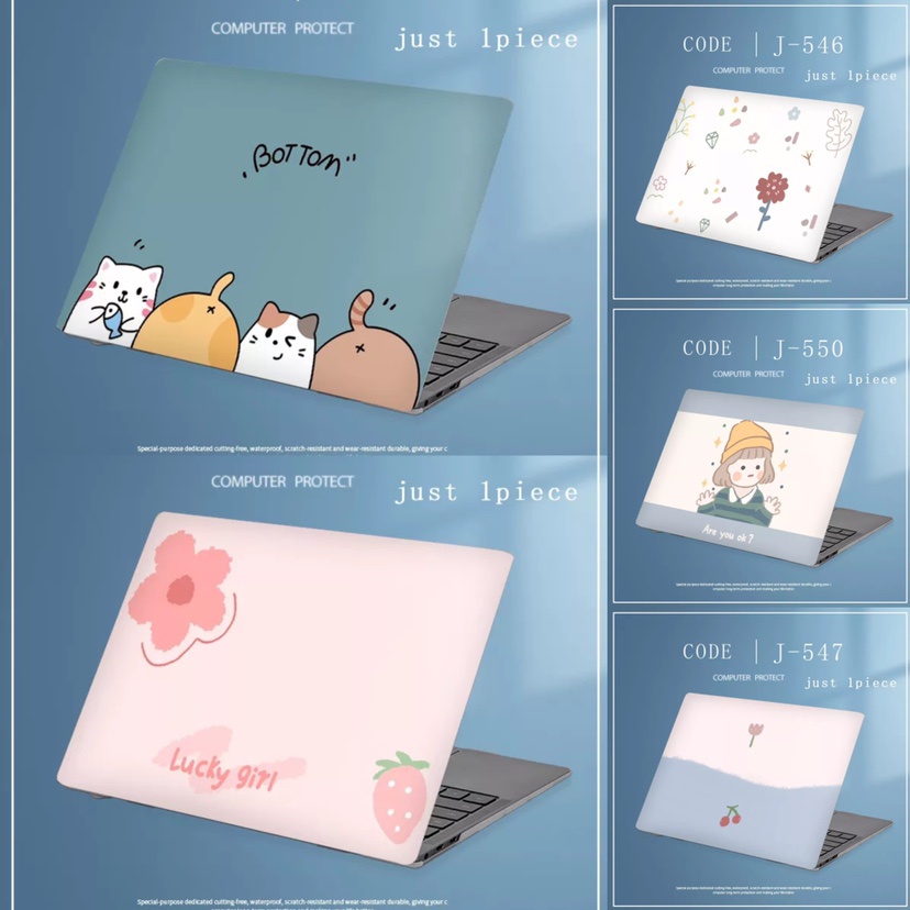 1pc Universal Custom Pola COD Stiker Cover Laptop Untuk Dell Inspiron14 3000 5000 3558 3576 7577 Vostro 5471inspiron 5370 Skins Painting Notebook Stickers