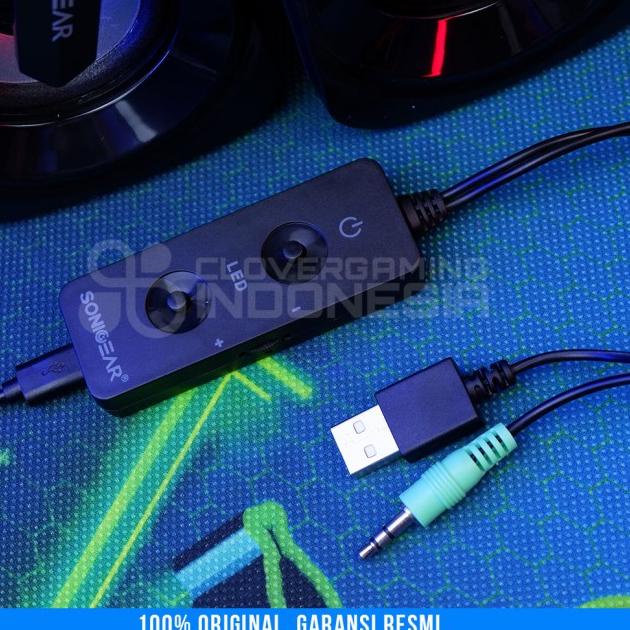 SonicGear Titan 2 RGB 2P Gaming Speaker System With Huge Bass Titan