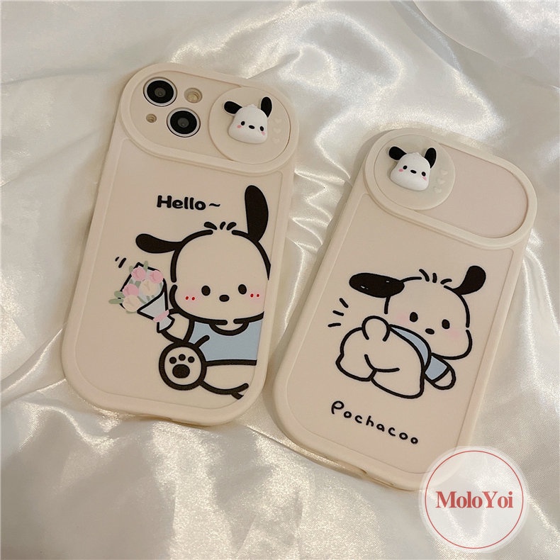 Soft Case Tpu Motif Kartun Boneka Pachacco 3D Untuk IPhone 11 13 12 Pro Max 7 Plus XR 11 Pro Max X XS Max 8 Plus