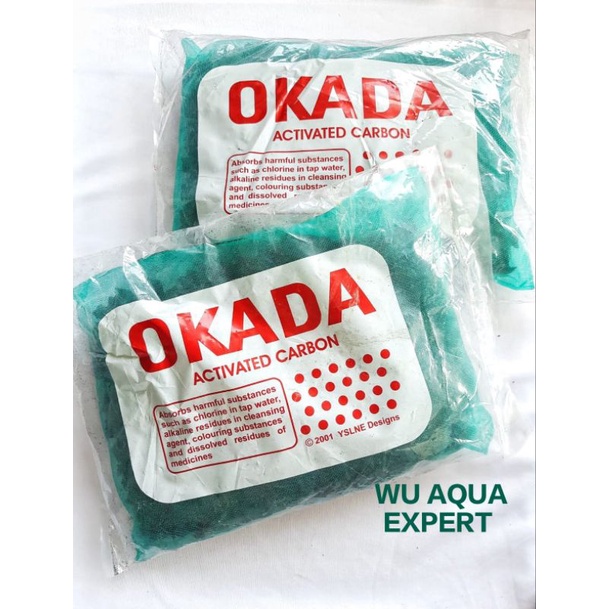 Karbon Aktif Besar Penyaring Filter Aquarium Kolam Carbon Aktif Okada Arang 1 Kg