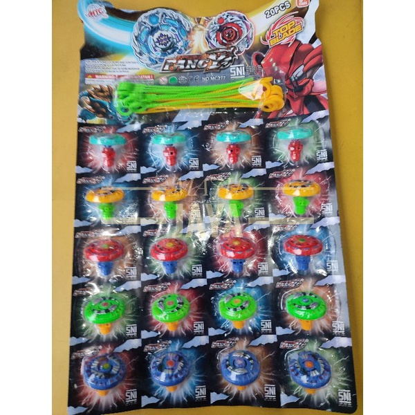 Mainan Gangsing Top Blade Lembar an Isi 20 pcs