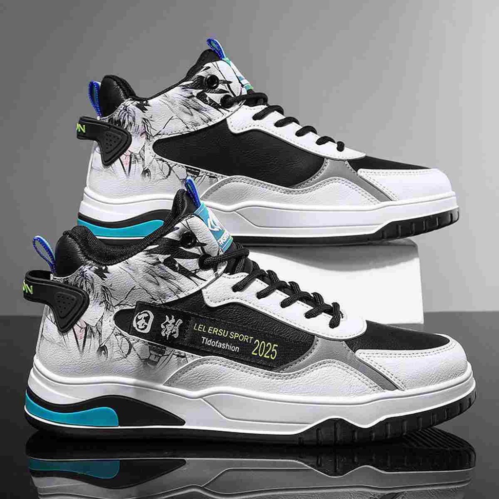 	 PANARYBODY J2029 Sepatu Sneakers Pria Model Terbaru Sepatu Sneakers Pria Kualitas Modis Kekinian Sepatu Nyaman Dipakai sepatu cowok hitam casual sepatu running pria	