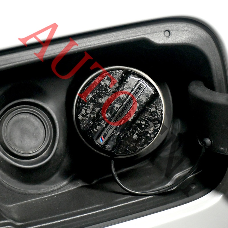 Dry Carbon Fiber Fuel Tank Air Cap Trim Cover Untuk BMW X1 E84 F48 F49 X2 F39 X3 E83 F25 G01 G08 G48