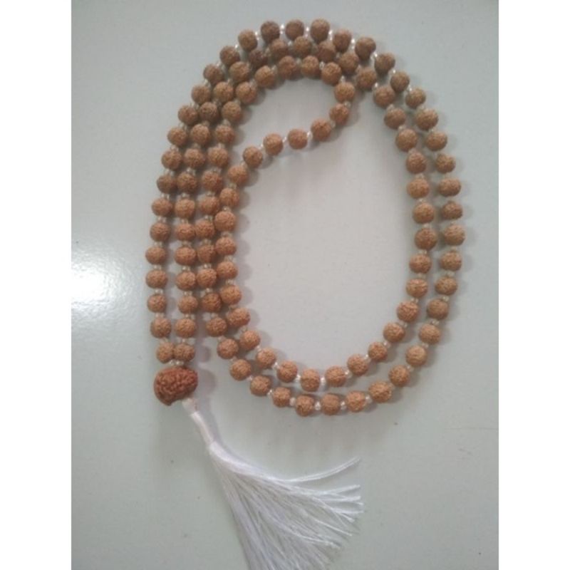japamala rudraksha manik putih 108