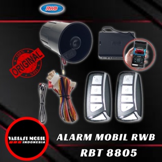 Alarm Android RWB Car Alarm Systems RBT-8805 Control Lewat Hp