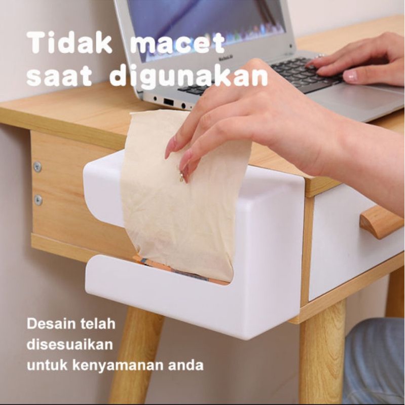 MJ88 KOTAK TEMPAT TISU TEMPEL / TEMPAT TISU TEMPEL DINDING SUPER MURAH