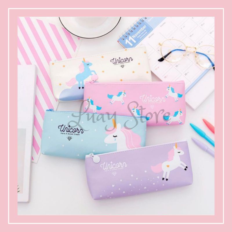 

Tempat Pensil Motif Unicorn Lucu Kotak Pensil